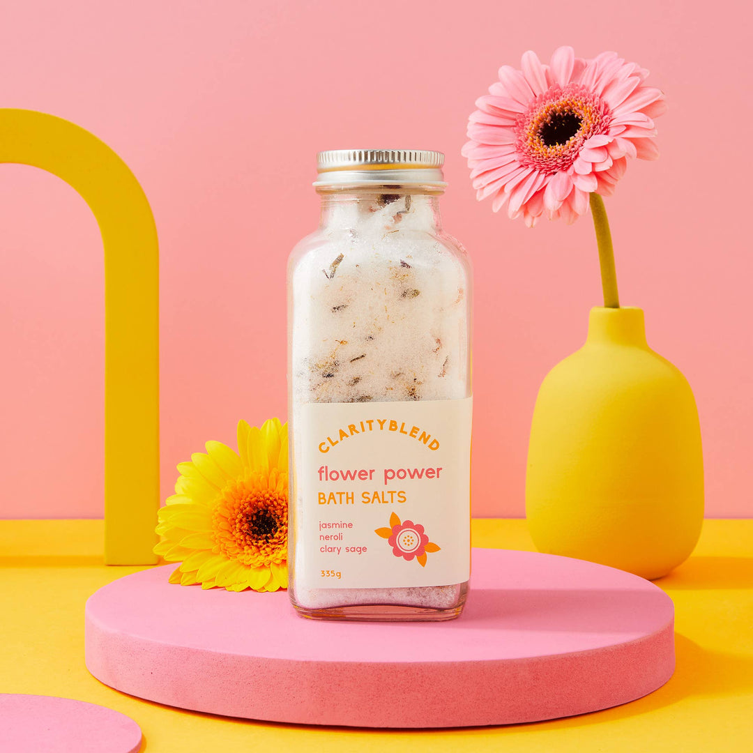 Flower Power Aromatherapy Bath Salts