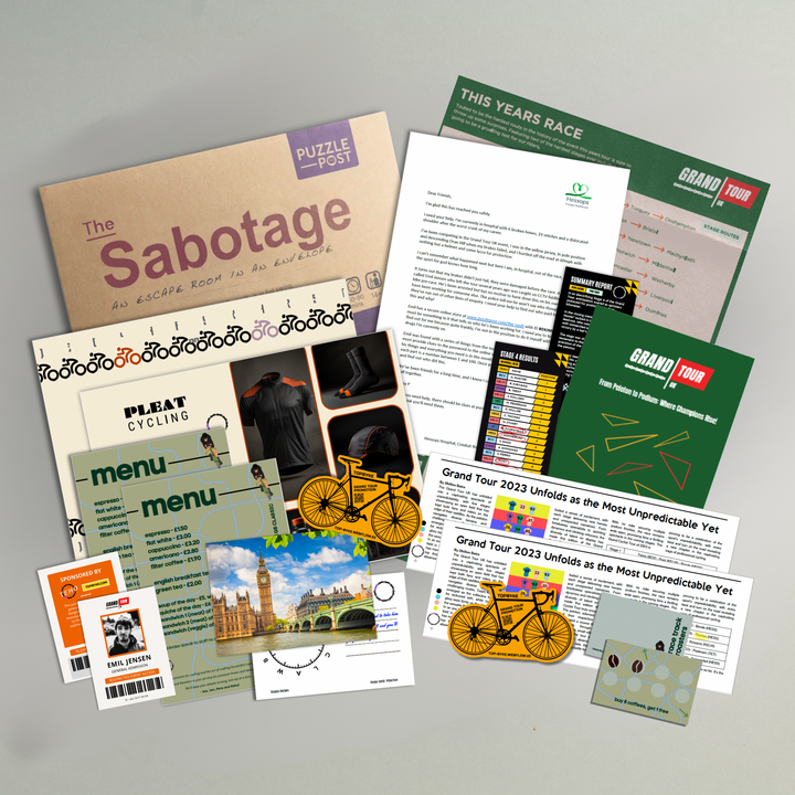Escape Room Game - The Sabotage