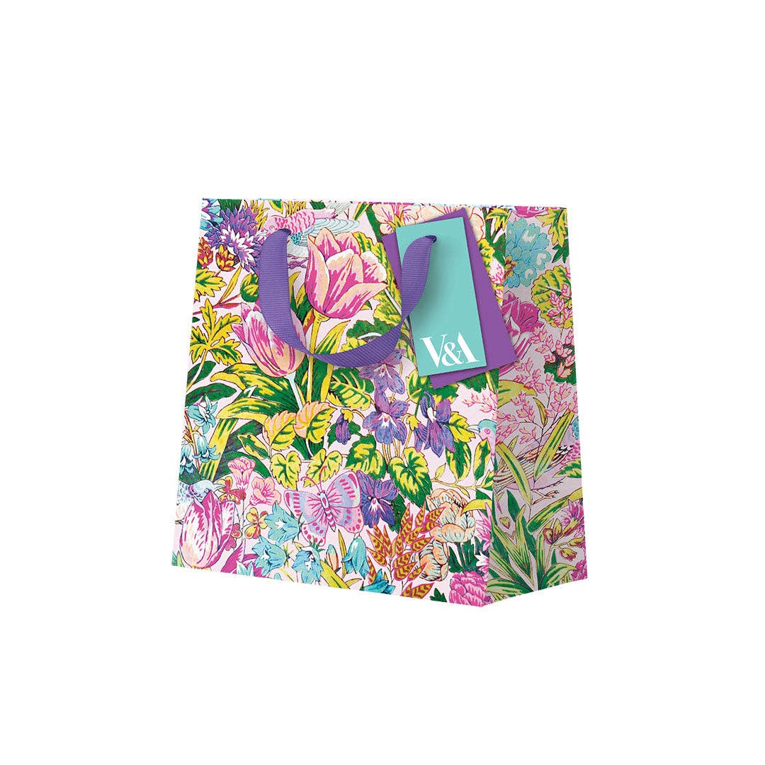 Neon Floral Mawson Tulip Small Gift Bag