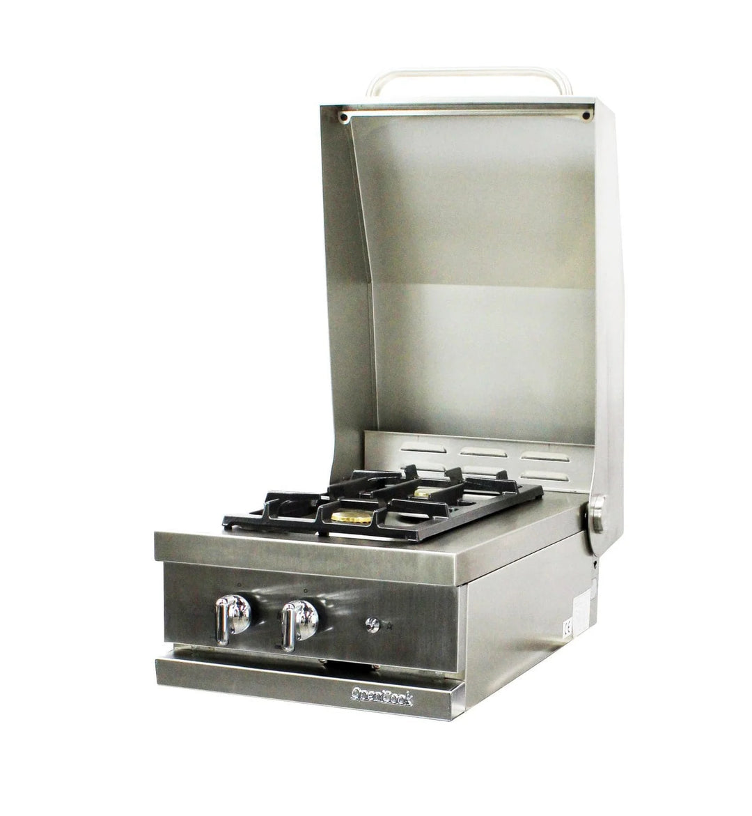 Lacanche Open'Cook Integrated Two 3kW Burners Hob With Lid