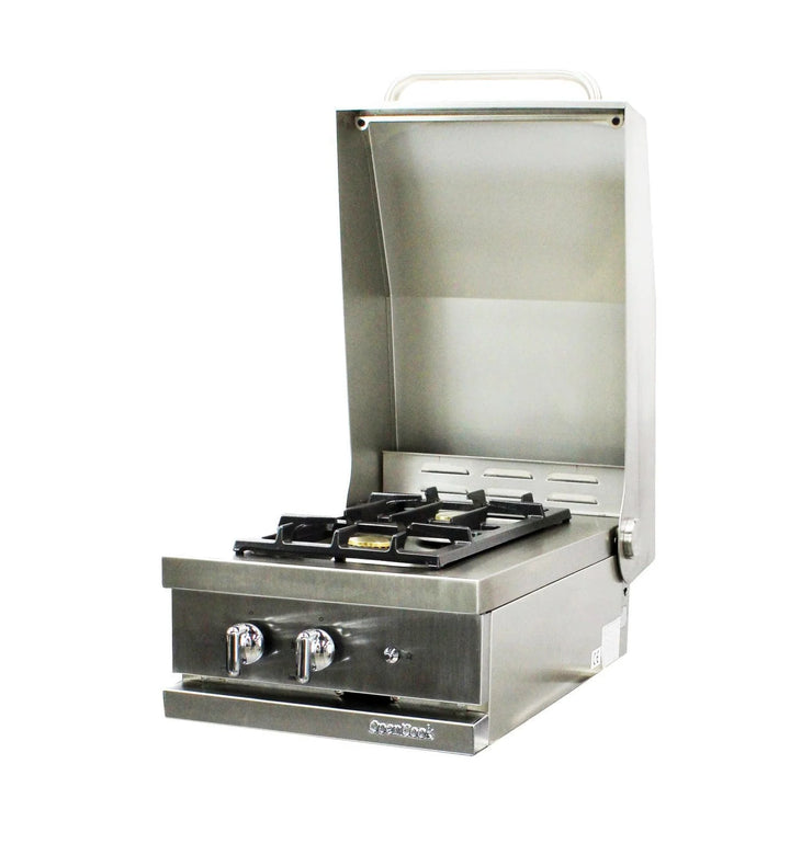 Lacanche Open'Cook Integrated Two 3kW Burners Hob With Lid
