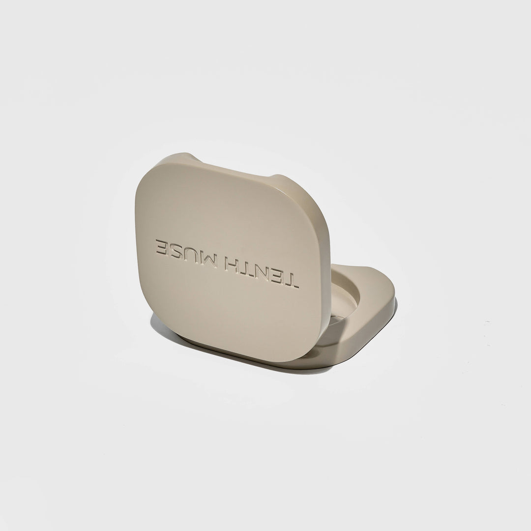Refillable Vessel for Solid Perfume - Clay