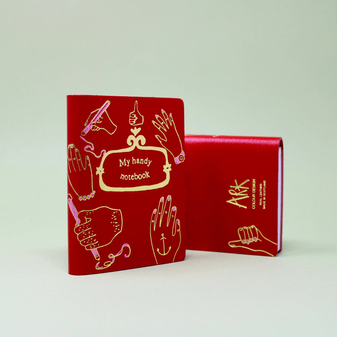 Illustrated Midi Leather Journal: My handy notebook