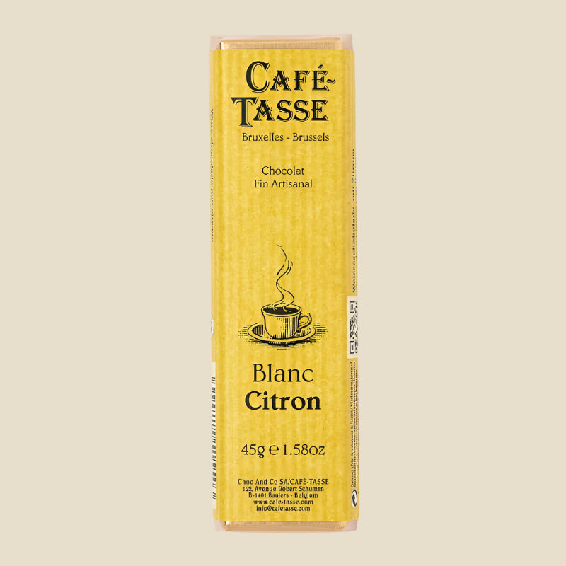 White Chocolate Bar with Candied Lemon