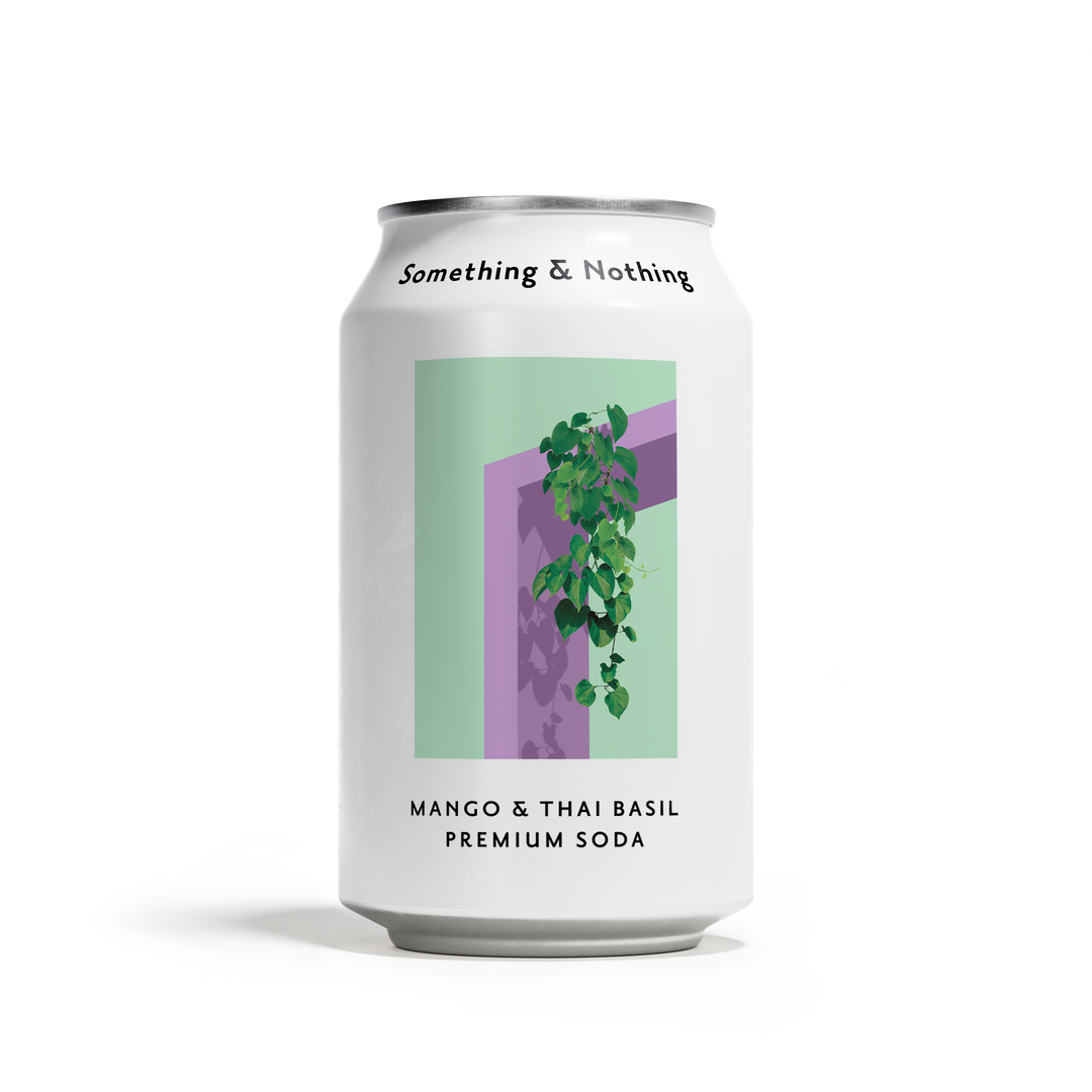 Mango & Thai Basil Premium Soda