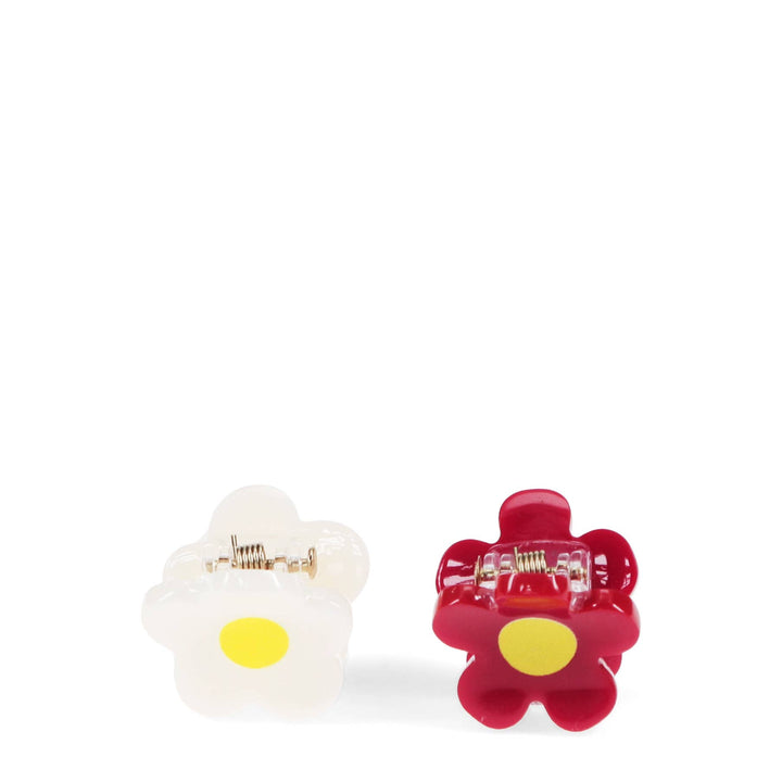 Mini Hair Claw Clips (set of 2) - Flowers