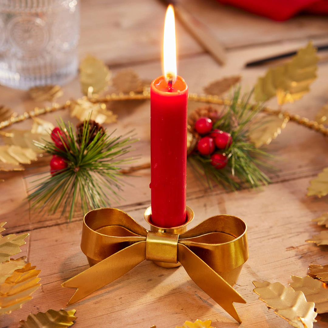 Bow Candle Holder