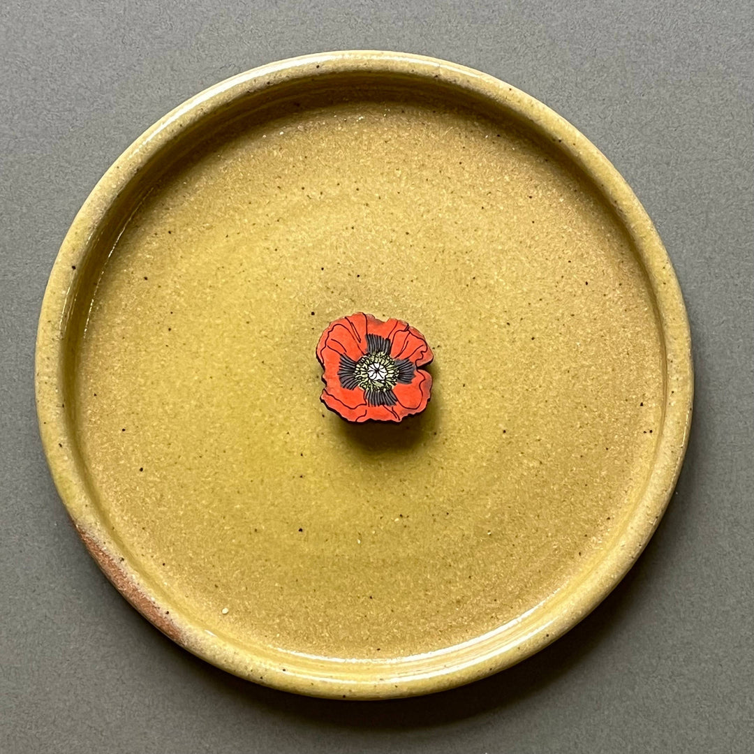 Poppy Mini Pin Brooch