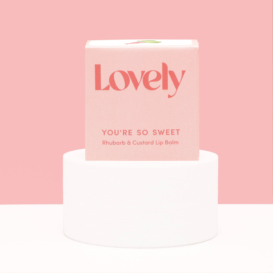 You're So Sweet - Rhubarb & Custard Lip Balm