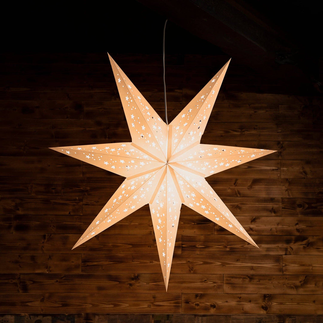 Paper Star Lantern - Venus White