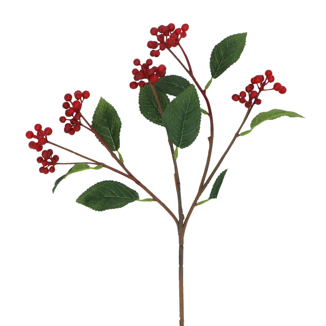 Red Berry Stem 45cm