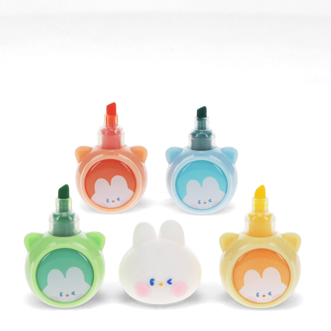 Stackable Highlighters Set - Bunny