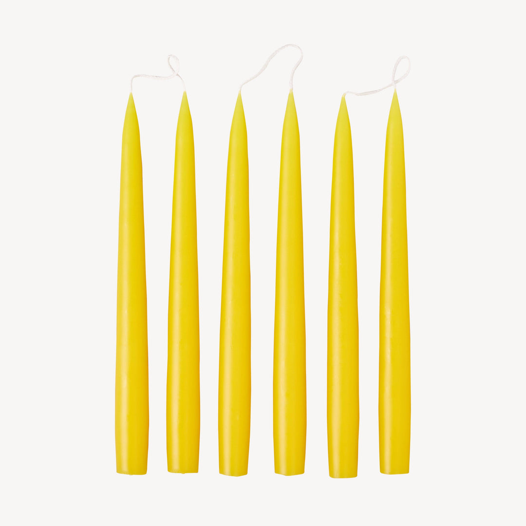 Lemon Taper Candle
