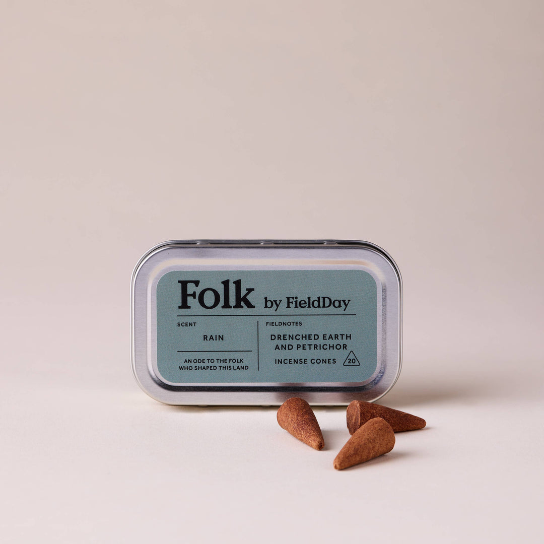 Rain Folk Tin of Incense Cones