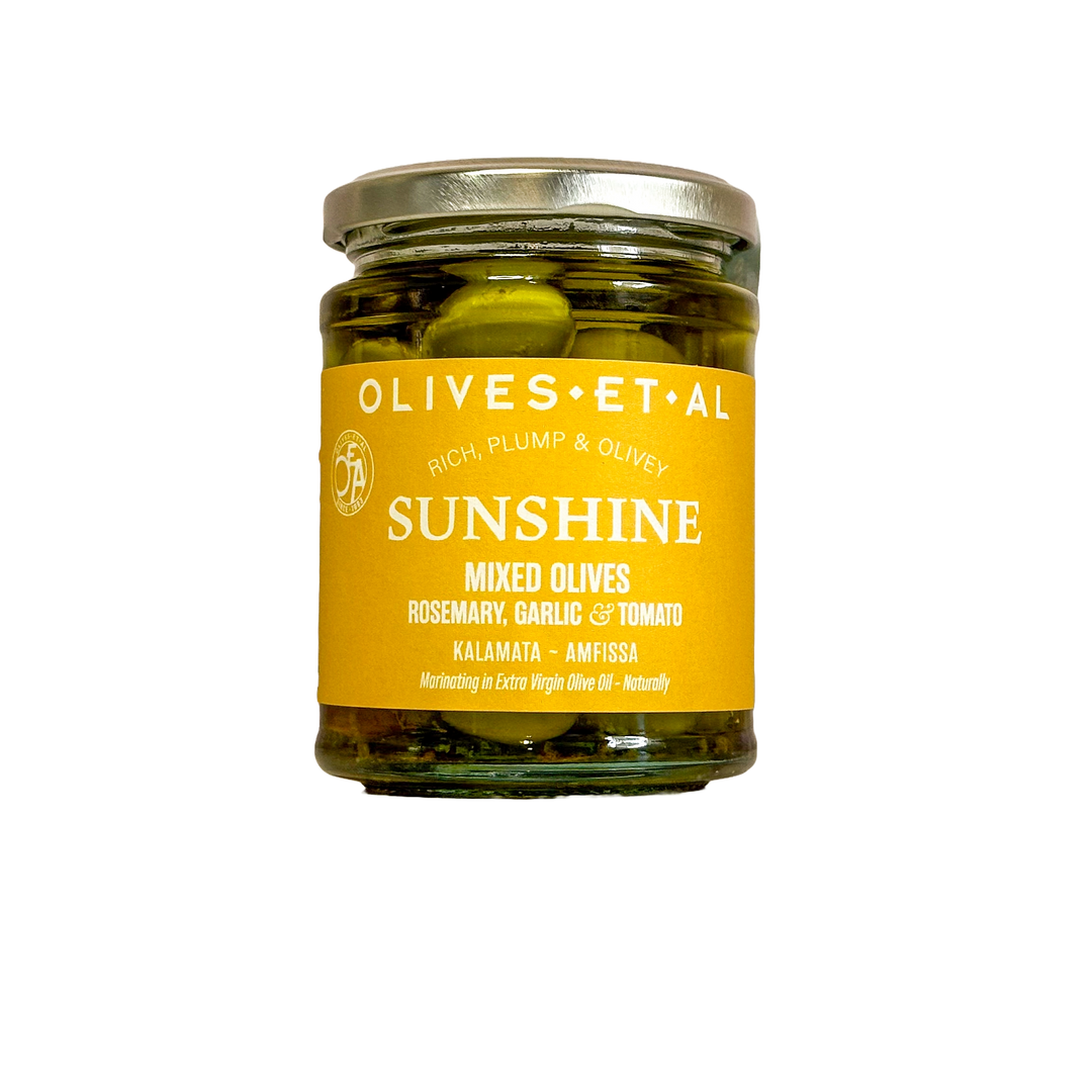 Sunshine Rosemary & Garlic Whole Olives