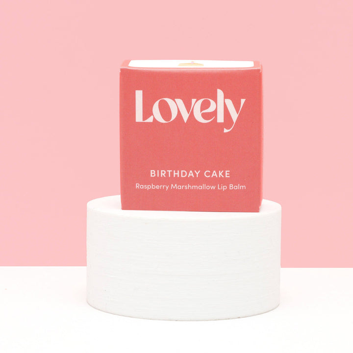 Birthday Cake - Raspberry Marshmallow Lip Balm