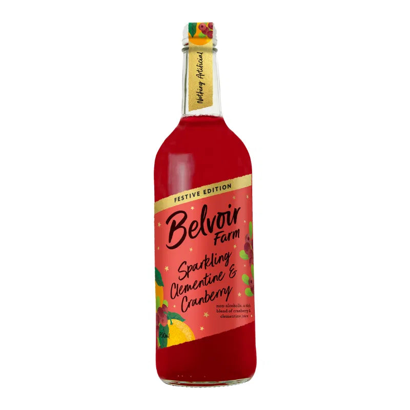 Belvoir Sparkling Clementine & Cranberry