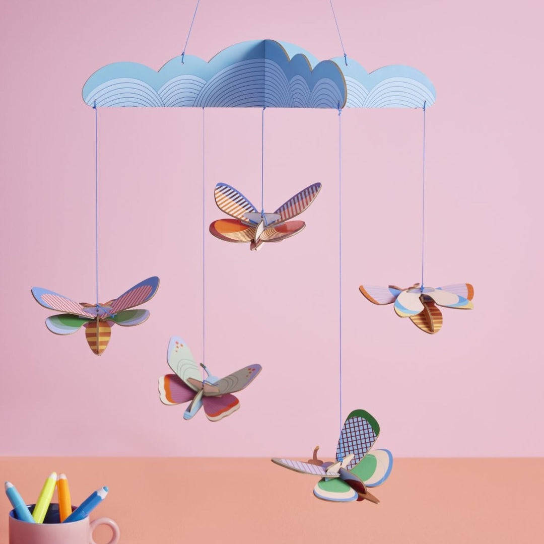 Butterfly Dance Mobile 3D Model Kit