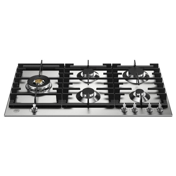 Bertazzoni gas hob p905lmodx in stainless steel showcase image