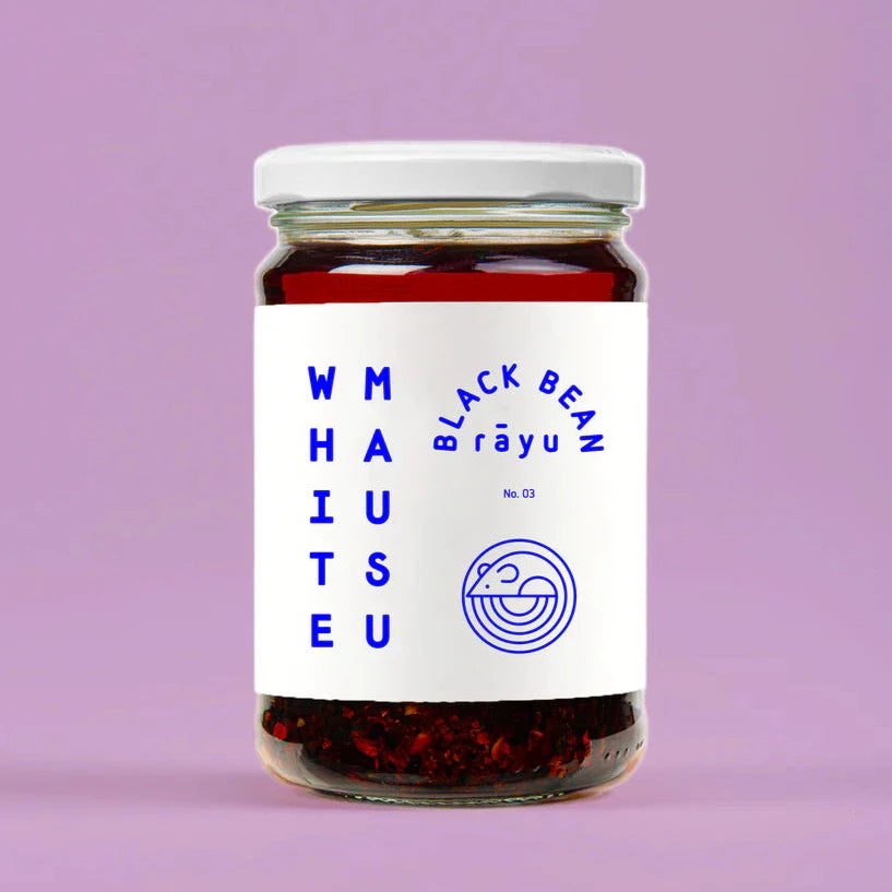 White Mausu Black Bean Rāyu