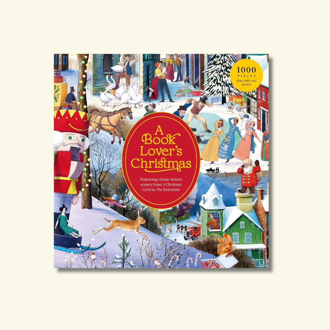 Book Lovers Christmas Jigsaw Puzzle