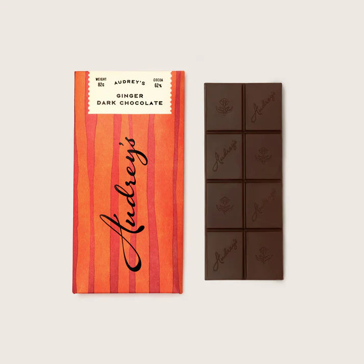 Audrey's Dark 62% Ginger Bar