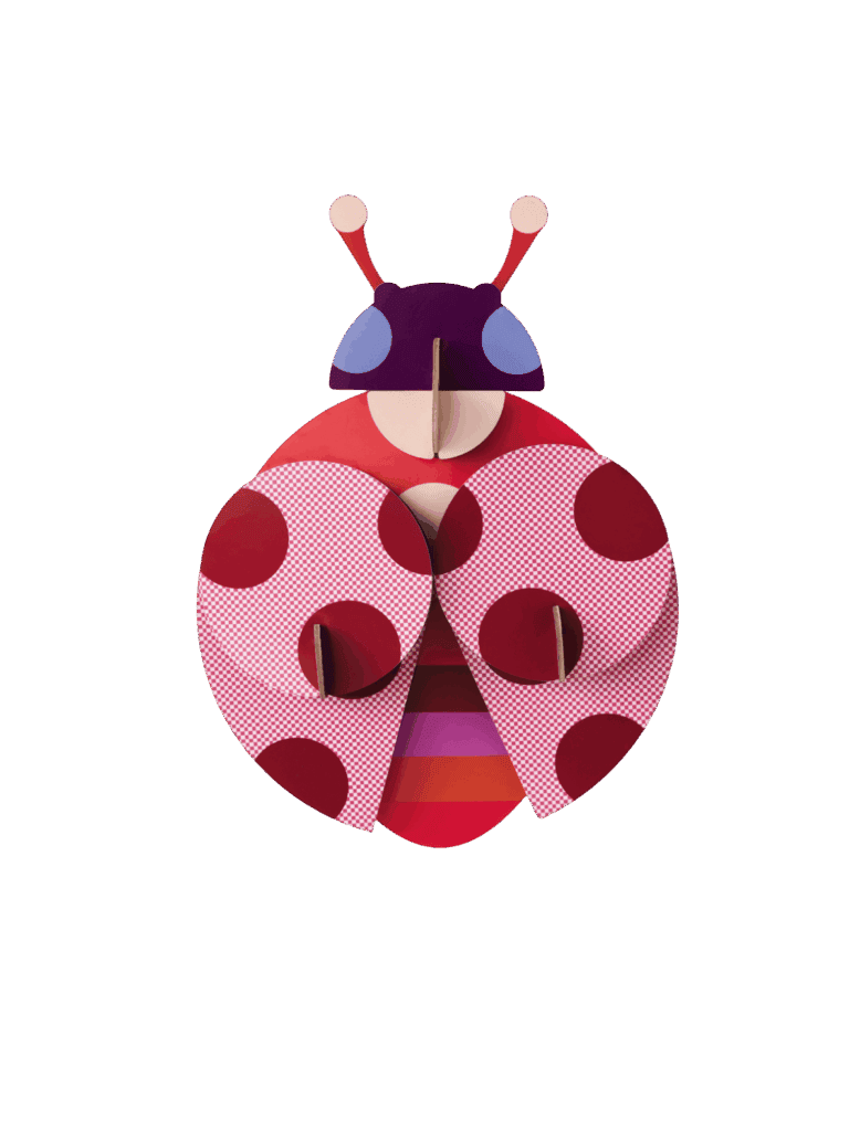 Dotted Lady 3D Model Kit