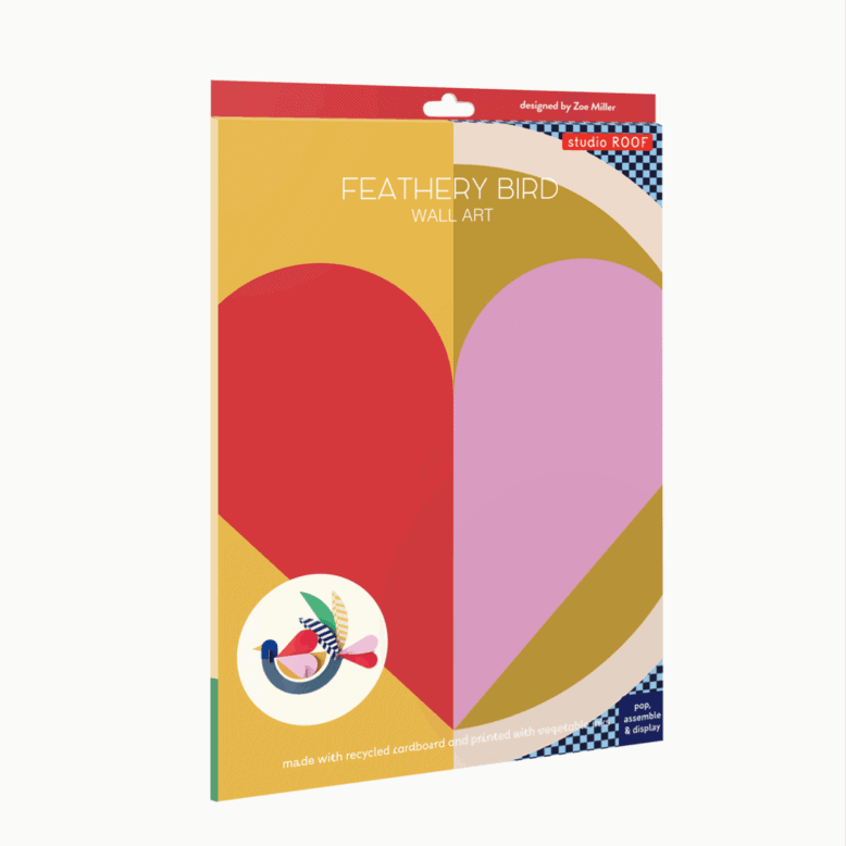 Feathery Bird 3D Model Kit