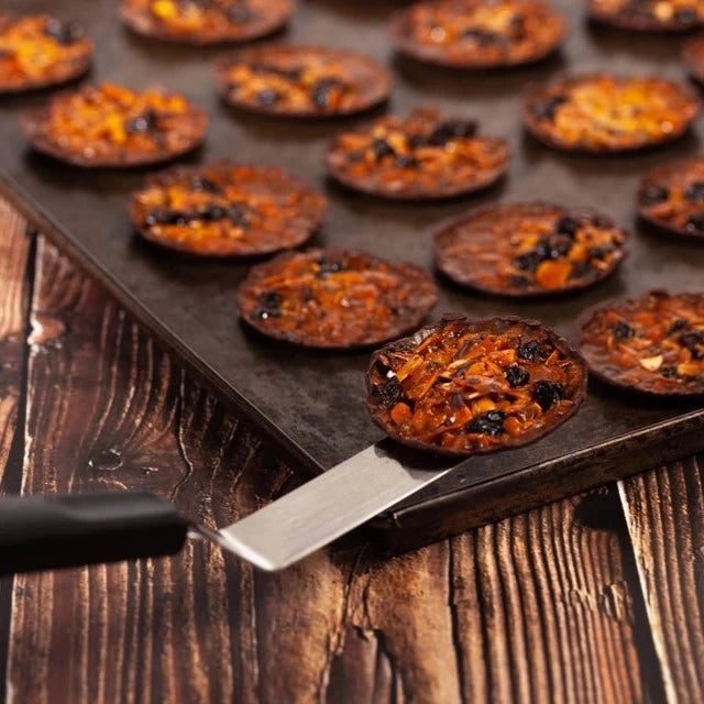 Salted Butter Caramel & Milk Chocolate Florentines