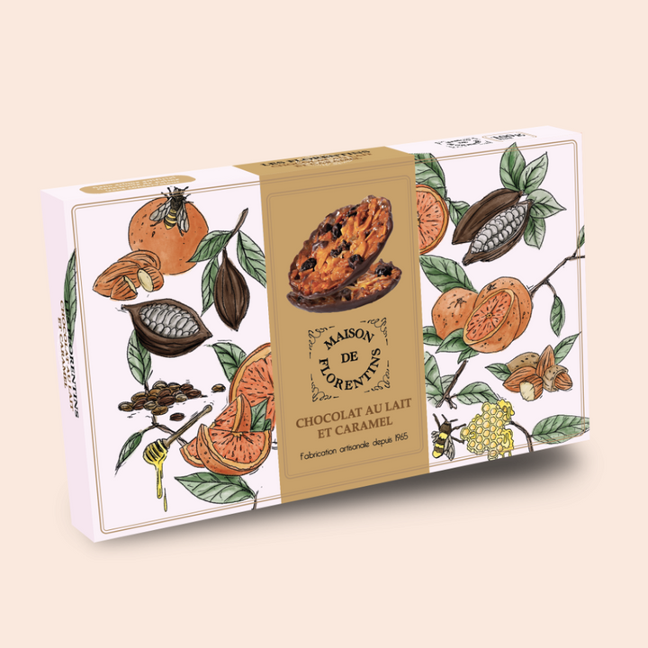 Salted Butter Caramel & Milk Chocolate Florentines