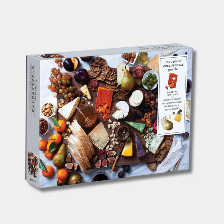 Art of the Cheeseboard 1000 Piece Multi-Puzzle