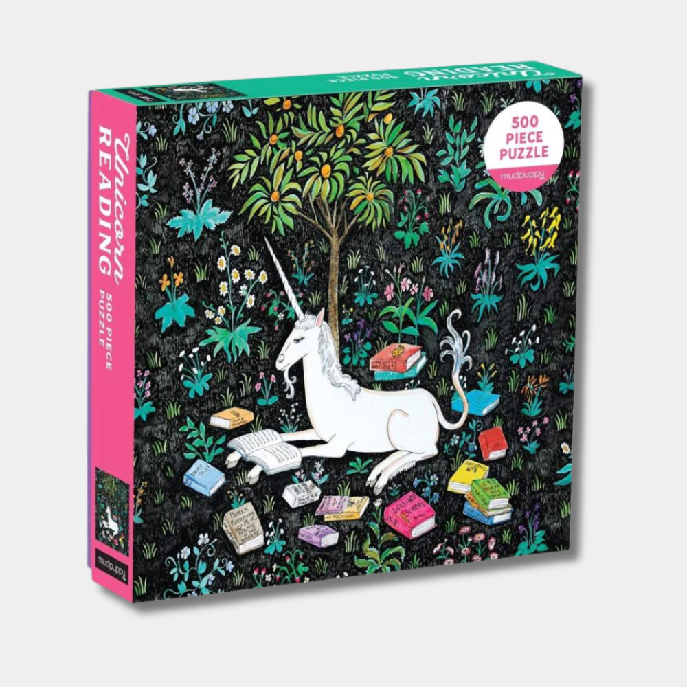 Unicorn Reading 500 Piece Jigsaw Puzzle