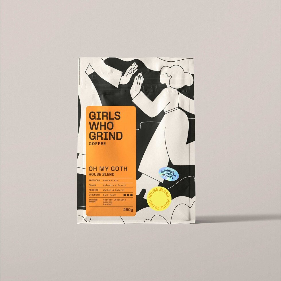 Girls Who Grind - Oh My Goth Coffee