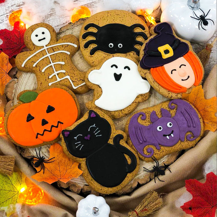 Halloween Gingerbread Biscuit