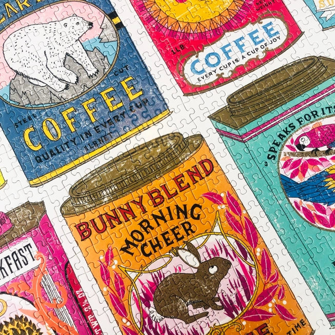 Hot Stuff Vintage Tea Tins - 1,000 Piece Premium Puzzle