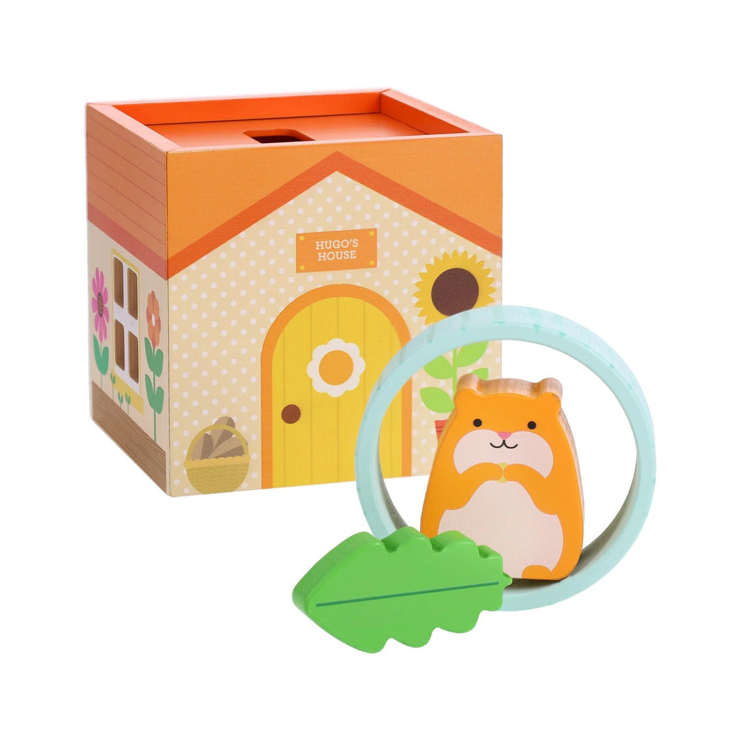 Hugo Hamster Wooden Toy