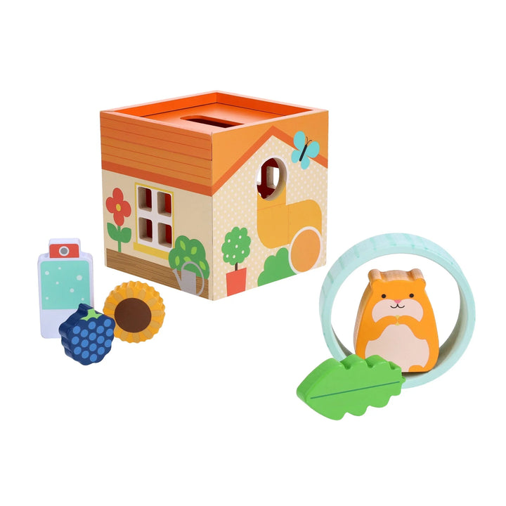 Hugo Hamster Wooden Toy