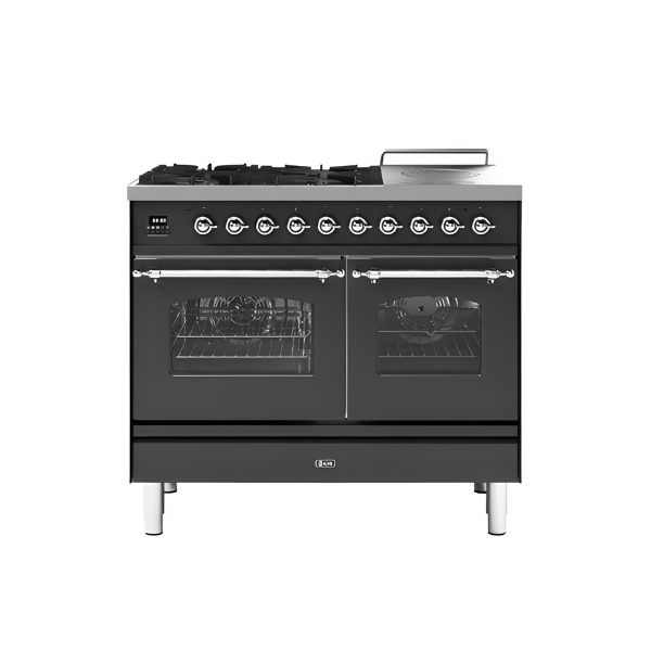 ILVE Milano 100cm - Double Oven - 4 Gas Burners & Coup de Feu