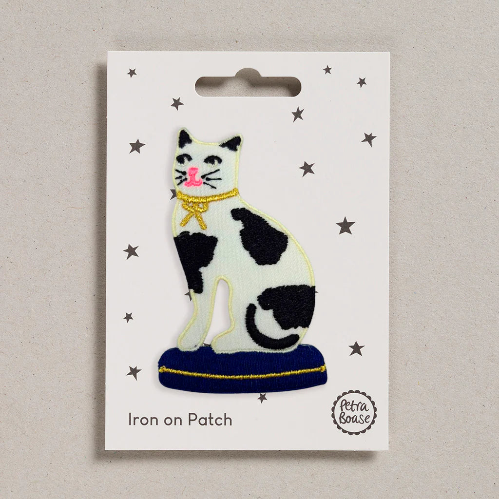 Iron on Patch: Cat with Bow