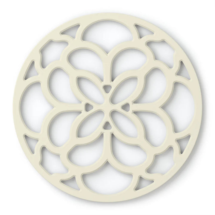Silicone Heritage Circular Silicone Trivet - Blues