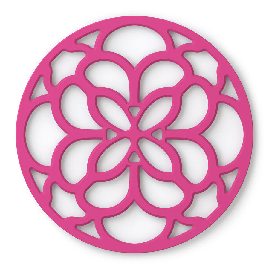 Silicone Heritage Circular Silicone Trivet - Brights
