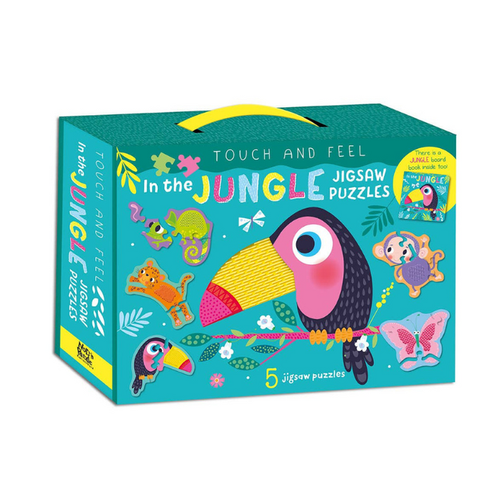In the Jungle Jigsaw Puzzle Set - Touch and Feel