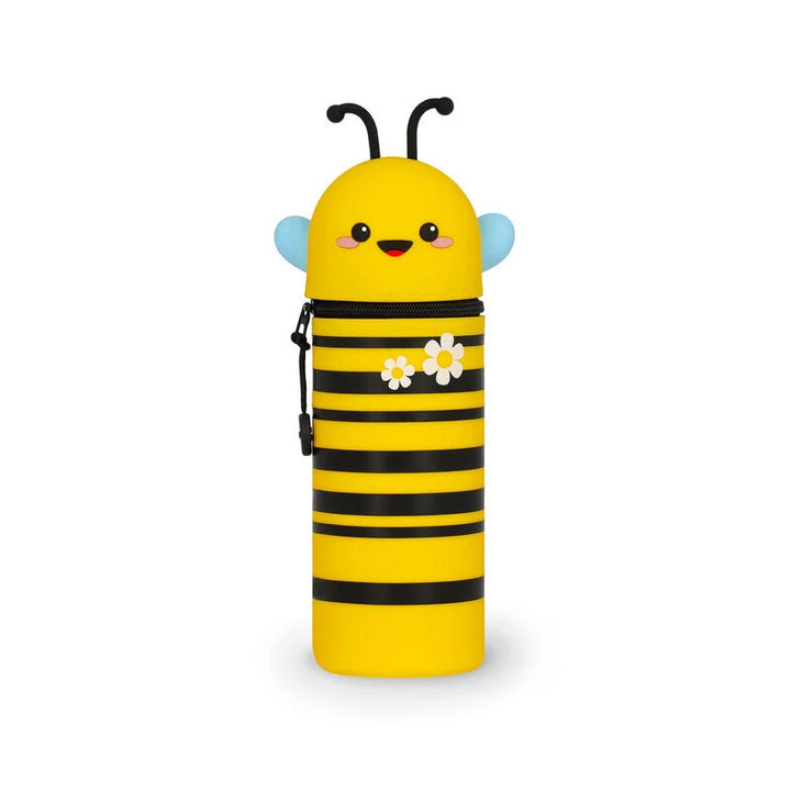 Bee Silicone Kawaii 2-in-1 Pencil Case