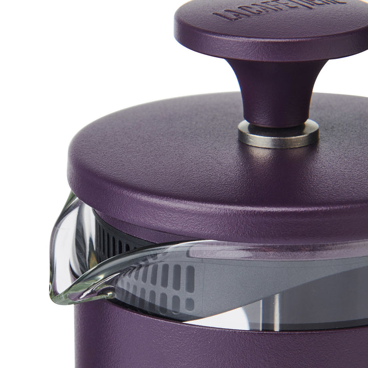 Pisa 3 Cup Cafetiere in Purple