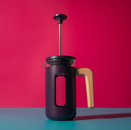 Pisa 3 Cup Cafetiere in Purple