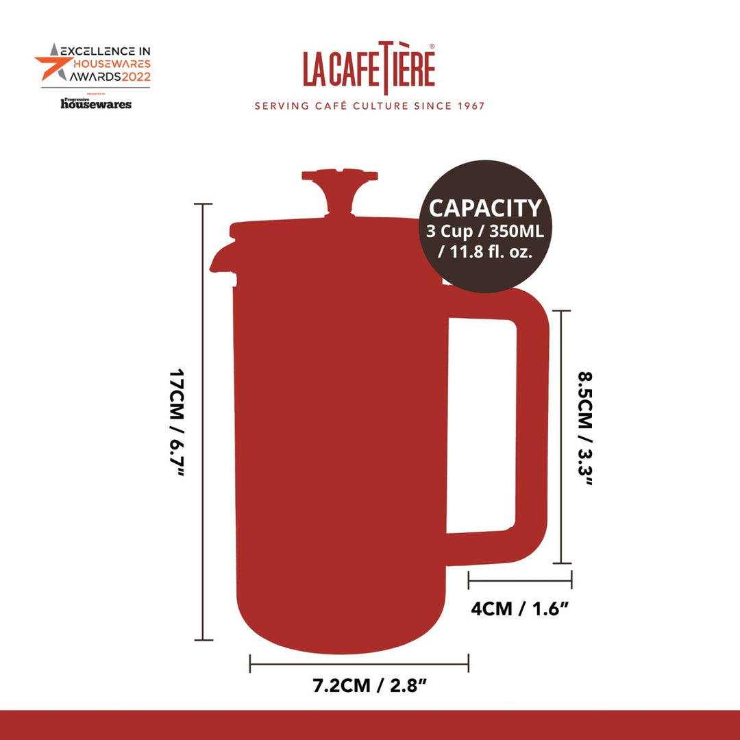 Pisa Cafetiere Copper - 3 Cup