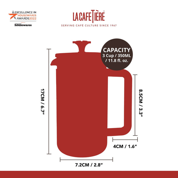 Pisa Cafetiere Copper - 3 Cup