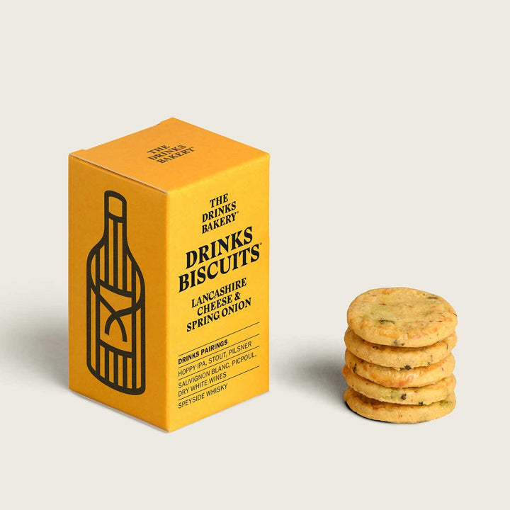 Lancashire Cheese & Spring Onion Drinks Biscuit