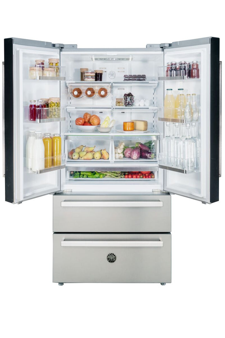 Bertazzoni Master Series - 90 cm Freestanding French Door Fridge Freezer