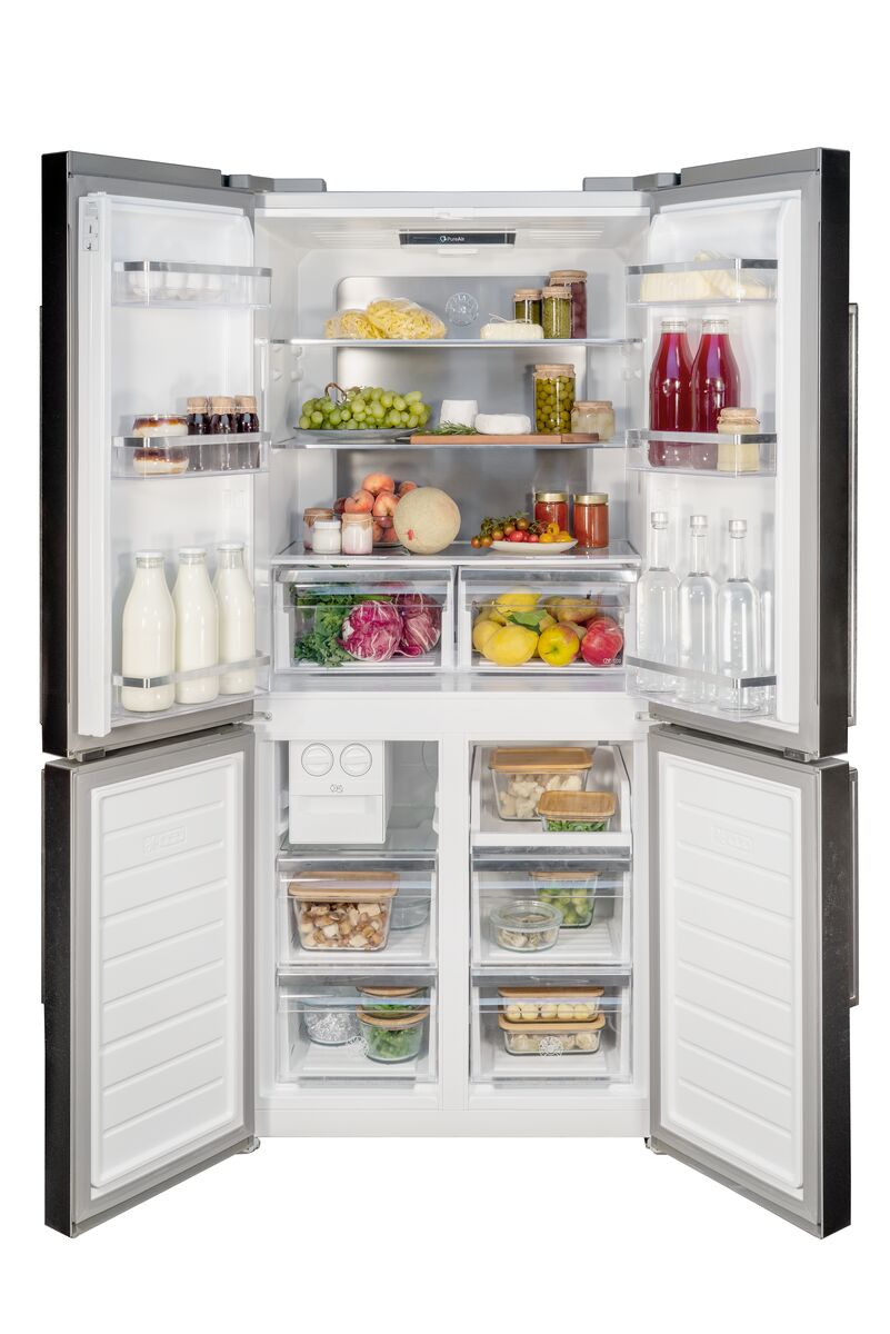 Bertazzoni - 84cm Freestanding Cross-Door Refrigerator Stainless Steel